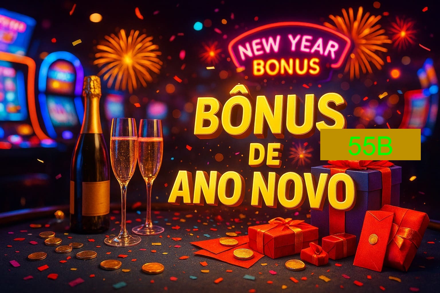 Promoções de Ano Novo no 55B